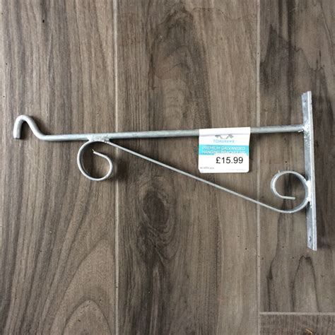 metal hanging basket brackets|galvanised hanging basket brackets.